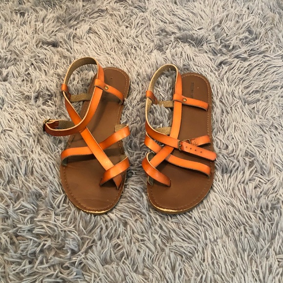 Brown Mossimo Supply Co. Sandals - Picture 1 of 2